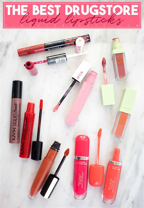 the 6 best drugstore liquid lipsticks slashed beauty