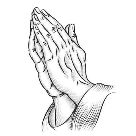 Mãos Orando Religião E Santo Católico Ou Cristão Espiritualidade