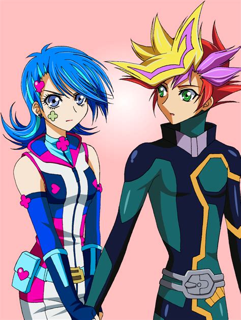 Zaizen Aoi Fujiki Yuusaku Playmaker And Blue Girl Yu Gi Oh And 1