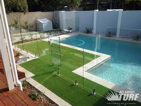 Swimming Pool Synthetic Grass Swimming Pool Landscaping Swimming