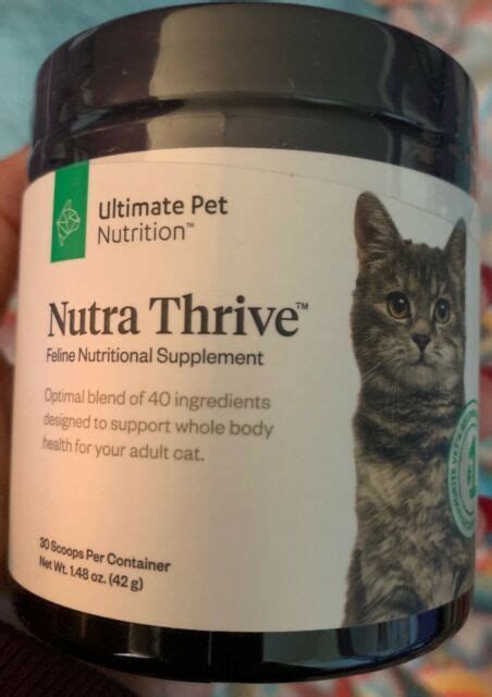 How did your cat react? Ultimate Pet Nutrition Nutra Thrive For Cats Reviews