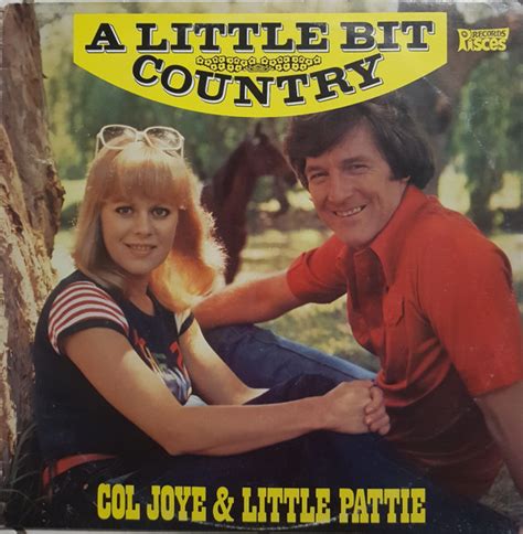 Col Joye And Little Pattie A Little Bit Country 1977 Vinyl Discogs