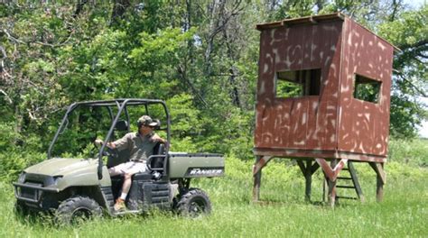 I have designed this deer stand as an alternative to my already 4 4 box project i had on the site. Deer Shooting House Design And Bom - Pin On Construct101 ...