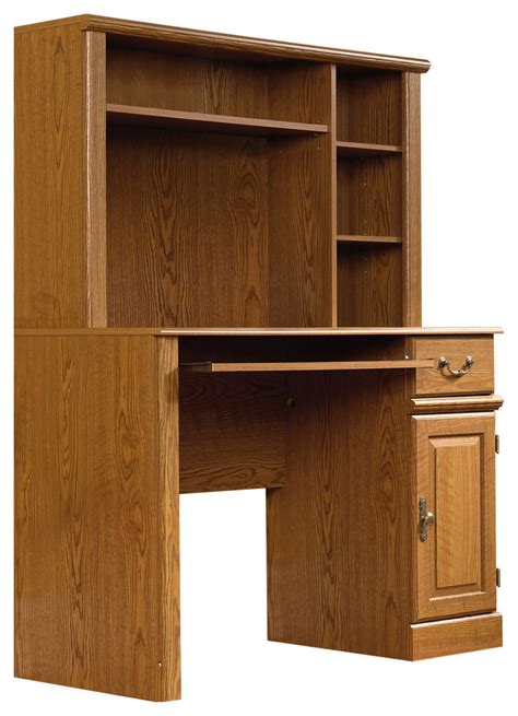 Sauder Orchard Hills Small Wood Computer Desk With Hutch In Carolina