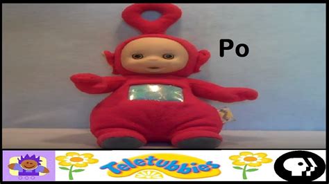 2002 Pbs Teletubbies Talking Po Plush Toy Youtube