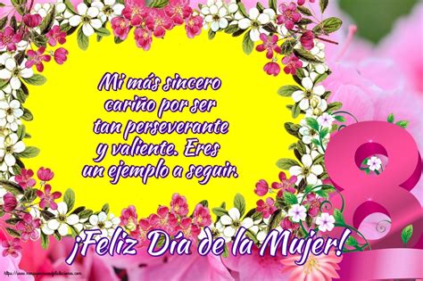 Felicitaciones Para El Día De La Mujer ¡feliz Día De La Mujer