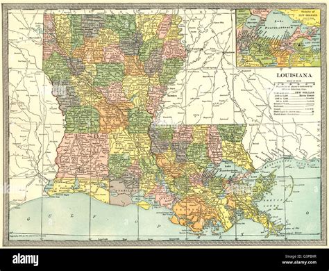 New Orleans Map Of Parishes Map Of World