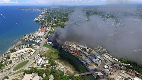 Solomon Islands Capital In Flames As Violent Anti Government Protests