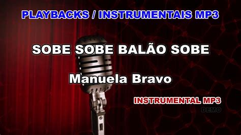 playback instrumental mp3 sobe sobe balÃo sobe manuela bravo chords chordify