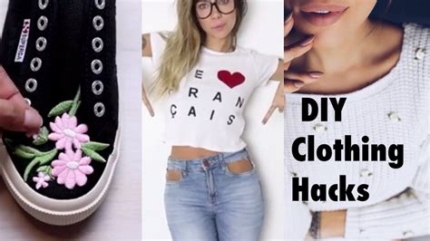 Diy Clothing Life Hacks Amazing Ideas Every Girl Should Know 2017