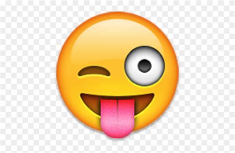 Transparent Tongue Out Emoji Png Goimages Free