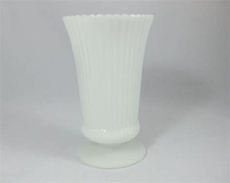 EO Brody M Tall Milk Glass Vase Etsy Milk Glass Vase Milk