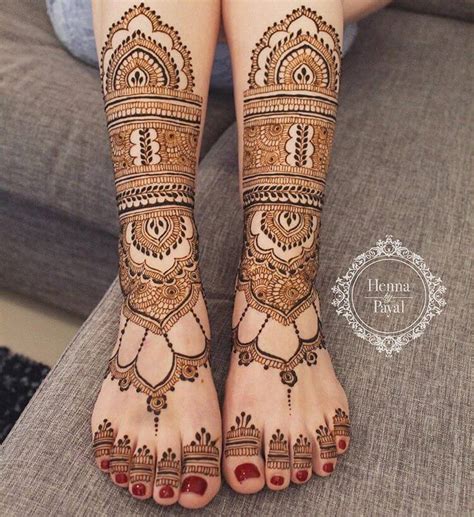 25 elegant mehndi designs for feet that will make you