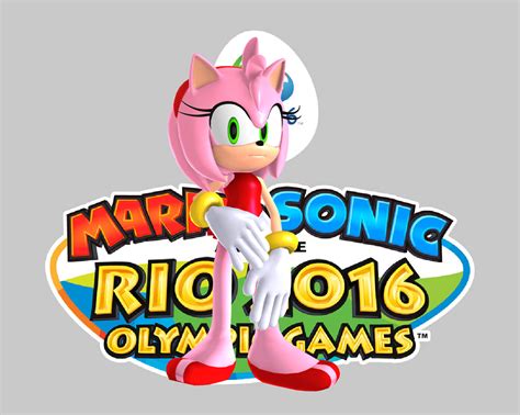 Amy Rose Mario And Sonic Rio Games 2016 Swim By Hakirya On Deviantart