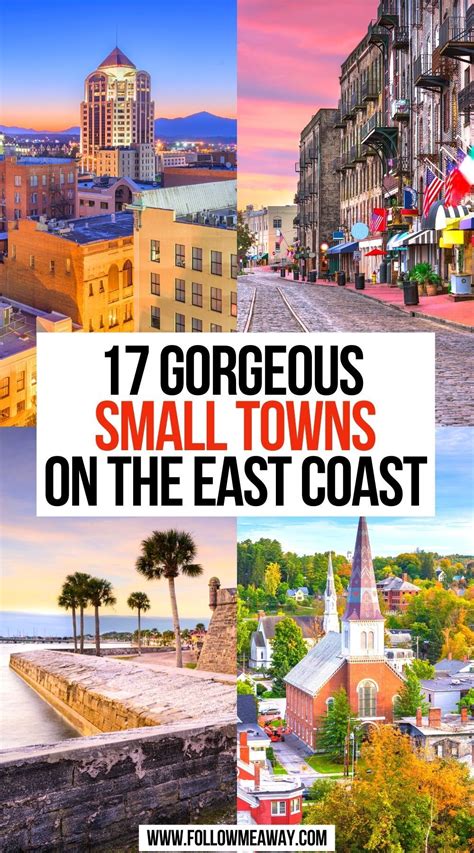17 Cutest Small Towns On The East Coast Usa In 2021 Usa Travel Guide