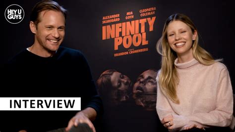 Alexander Skarsgård And Mia Goth Infinity Pool The Thrill Of Pushing Boundaires In The Growing