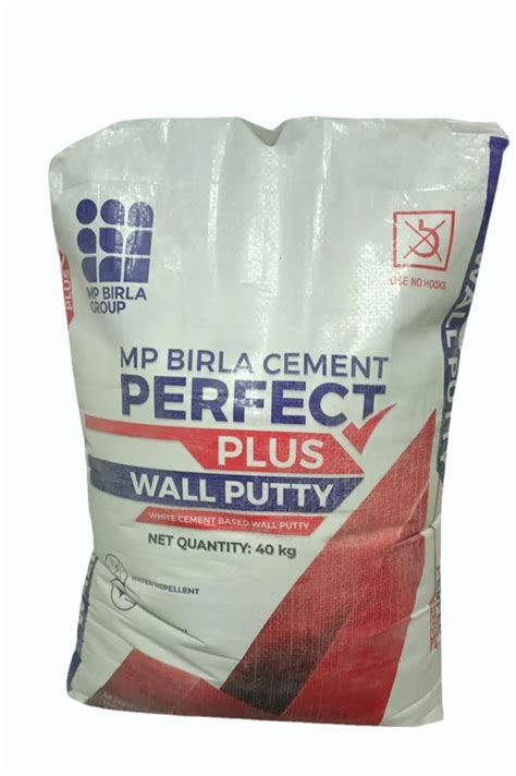 40kg Mp Birla Cement Perfect Plus Wall Putty At Rs 690bag Birla