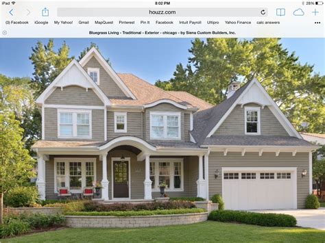 Choosing paint colours for your home's external colour scheme can feel like a big commitment. Copley Gray Exterior Paint (Benjamin Moore) | Exterior gray paint, House paint exterior ...