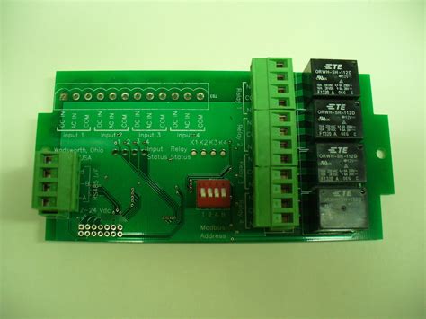 4 Relay Circuit Board With Rs485 Modbus Interface From Bobstevens01 On