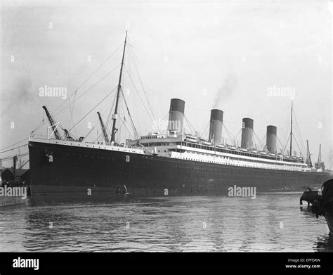 La White Star Line Liner Rms Olympic Sistership De Linfortuné Titanic