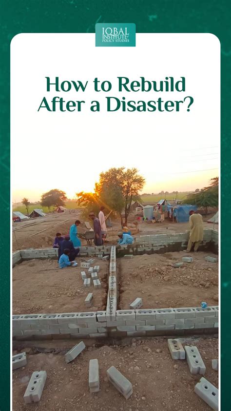 How To Rebuild After A Disaster Iips