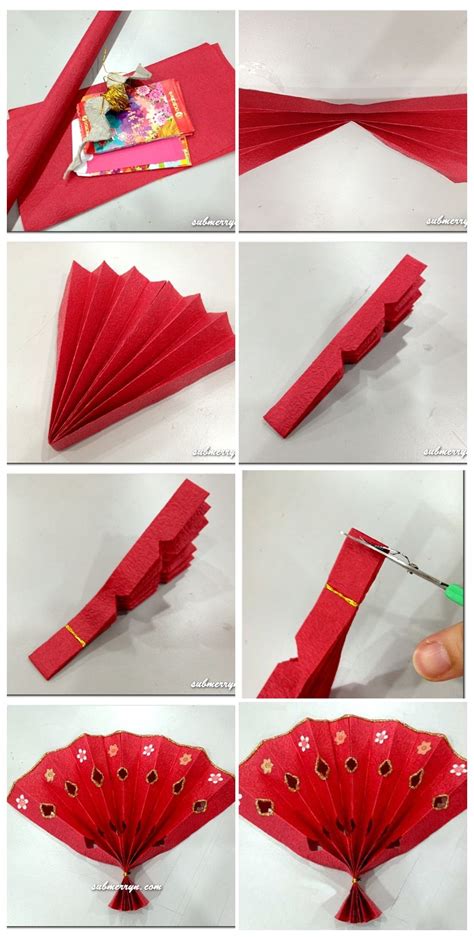 Diy Chinese New Year Fan Chinese New Year Is Fast Approaching Like If