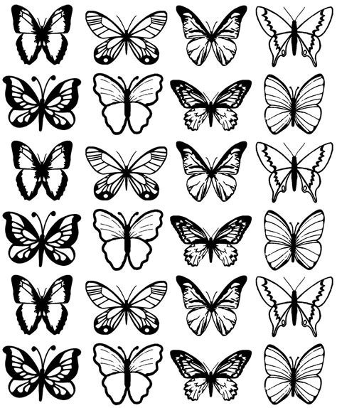 Butterfly Tattoo Printable