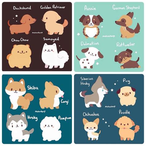 My god, they are so cute, don't miss them. Here are the other puppies I've drawn tell me some of your favorite animals doesn't have to be ...