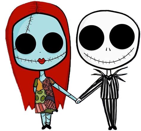 Jack And Sandy The Nightmare Before Christmas By Tomohawk64 Cute