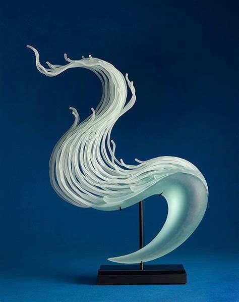K William Lequier And His Glass Sculptures Inspired By Nature Glass Art Sculptures Glass