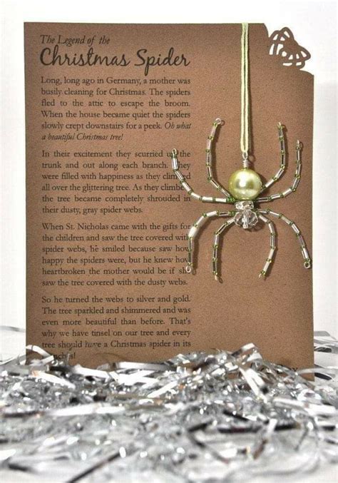 Christmas Spider Poem Printable