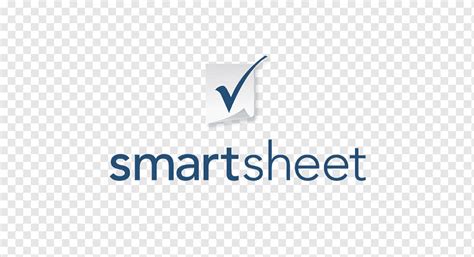 Logo Smartsheet Inc 프로젝트 관리 Microsoft Project 타임 스퀘어 푸른 본문 심벌 마크 Png Pngwing