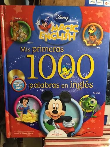 Mis Primeras 1000 Palabras En Ingles Disney Magic English Mercadolibre