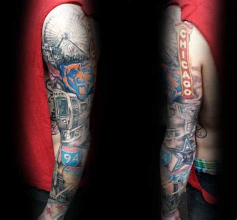 Chicago bulls tattoo nba chicago bulls black and grey tattoos sleeve basketball players bull svg,bulls svg,bull clipart,rodeo svg,bull head svg,bull tattoo,bull vector,cowboy svg wolf tattoos tatoos chicago bears tattoo grizzly bear tattoos vikings chinese martial arts bear pictures. 50 Chicago Flag Tattoo Designs For Men - Illinois Ink Ideas