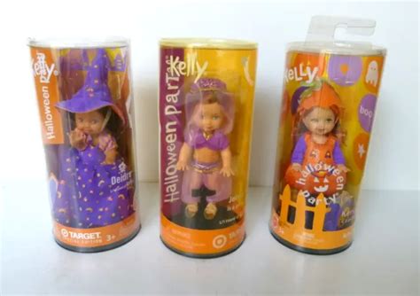 Barbie Kelly Halloween Party Set Of 3 Dolls Deidre Jenny Kerstie Nip