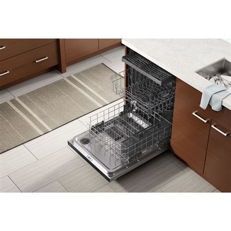 Whirlpool 24 Fingerprint Resistant Stainless Steel Dishwasher With 3rd