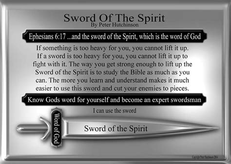 Sword Of The Spirit Sword Of The Spirit By Bible Verse Pictures