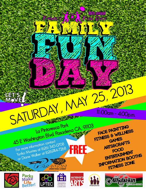 Fun Day Flyer Template Free Printable Word Searches