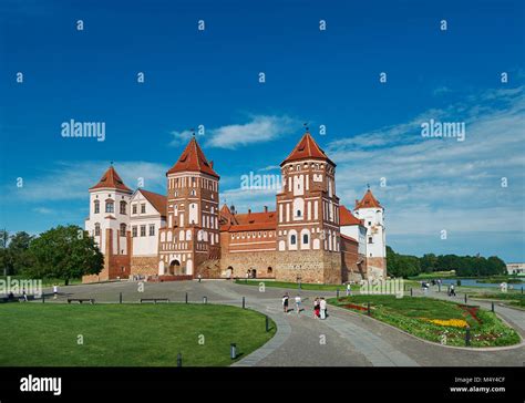 Mir Castle Complex Belarus Stock Photo Alamy