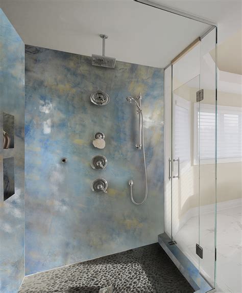 Remove person to fresh air and keep comfortable for breathing. Shower and Accent Wall Epoxy Metallic Coatings - Easy DIY Kits