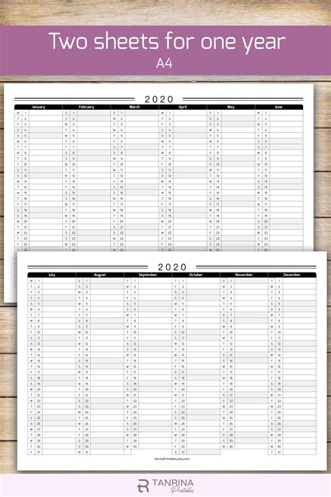 Year Planner 2021 Best Calendar Example