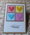 Mother's Day Card,Mother's Day Card,Mom, | Karten selber basteln ...