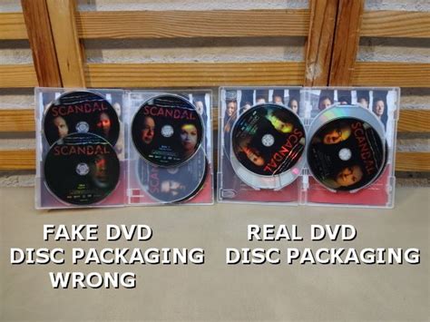 Packaging Different On Fake DVDs Misspelled Words Dvds Packaging