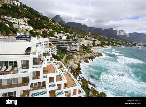 Seaside Resort Clifton Cape Town South Africa Stock Photo Alamy