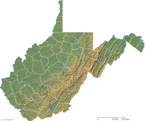 West Virginia Elevation Map Living Room Design 2020
