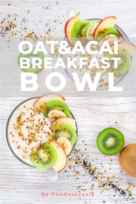 If you're a fan of low calorie to the oats and blend until smooth. Low Calorie Acai Overnight Oats Yogurt Bowl | Recipe | Overnight oats with yogurt, Healthy ...
