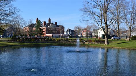 Whitman Town Hall as seen from the Town Park | Town parks, Town hall, Abington