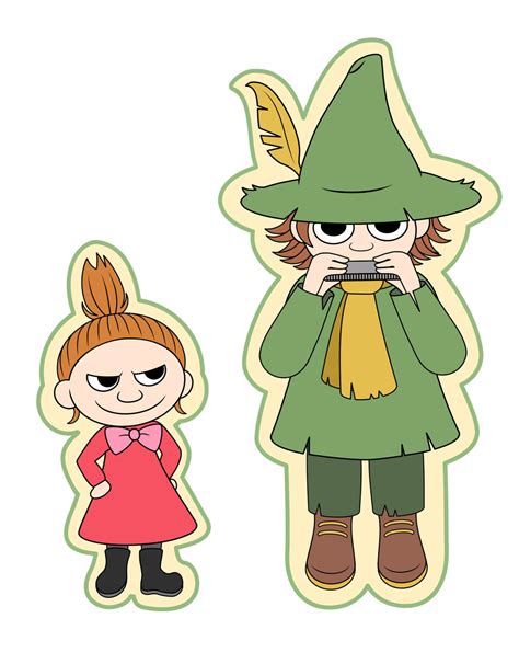 Snufkin And Little My By Pockycrumbs On Deviantart