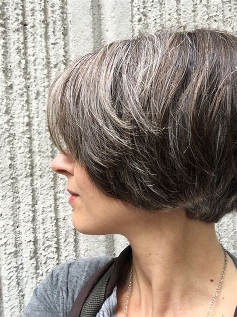 Sensational Photos Of Highlights For Dark Hair Going Grey Pictures