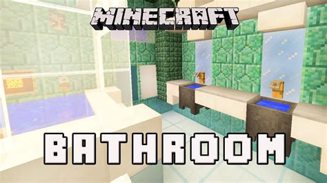 Bathroom Ideas For Minecraft Amazing Ideas